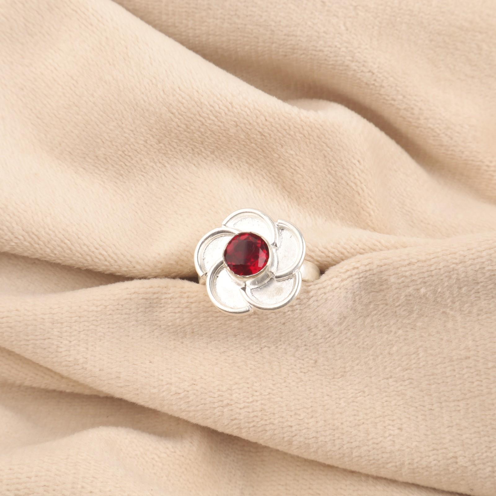Кольцо-стек из красного граната, элегантное, для дня рождения, ювелирное изделие, серебро 925 пробы, RR-51-19 6
Кольцо-стек из красного граната, элегантное, для дня рождения, ювелирное изделие, серебро 925 пробы, RR-51-19 6