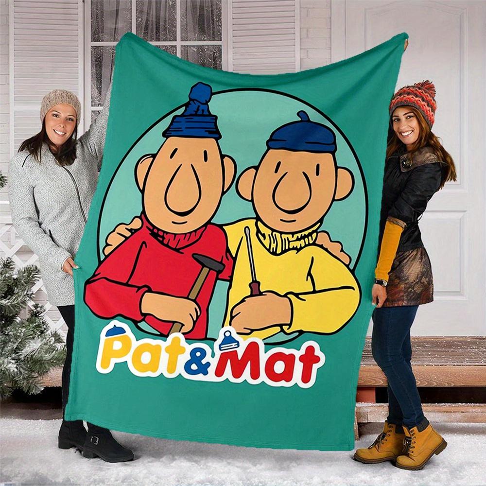 1pc Pat, Mat, Friendship,Buurman & Buurman Digital Printed Flannel Blanket, Super Soft Plush Bed Cover,Blanket for Sofa, Bed, Office, 70125 150cm x 200cm
1pc Pat, Mat, Friendship,Buurman & Buurman Digital Printed Flannel Blanket, Super Soft Plush Bed Cover,Blanket for Sofa, Bed, Office, 70125 150cm x 200cm
