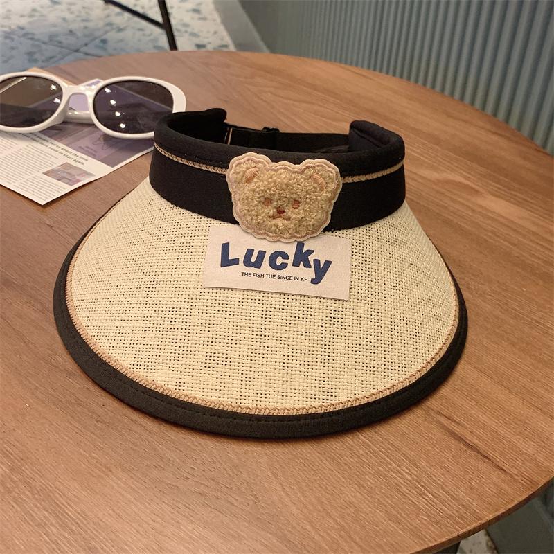 New Children s Empty Top Sunscreen Hat Girls and Boys Face Cover Weaving Cute Straw Hat Summer Sunshade Sun Hat Parent-Child Child (48-53cm)
New Children s Empty Top Sunscreen Hat Girls and Boys Face Cover Weaving Cute Straw Hat Summer Sunshade Sun Hat Parent-Child Child (48-53cm)