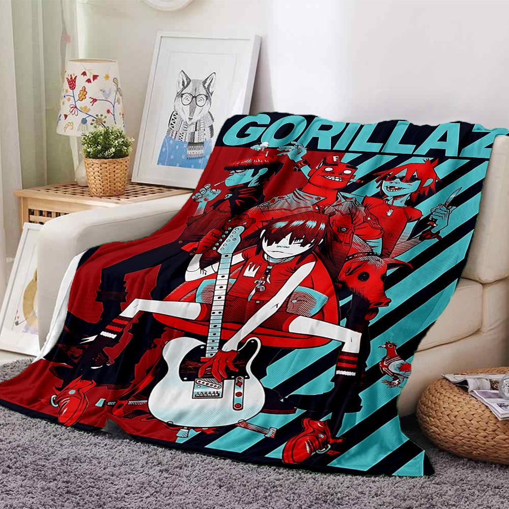 1 шт. Плед Gorillaz, Мягкий Фланель, Уютный на Все Сезоны Полиэстер, Идеально для Дома, Офиса 80cmx120cm
1 шт. Плед Gorillaz, Мягкий Фланель, Уютный на Все Сезоны Полиэстер, Идеально для Дома, Офиса 80cmx120cm