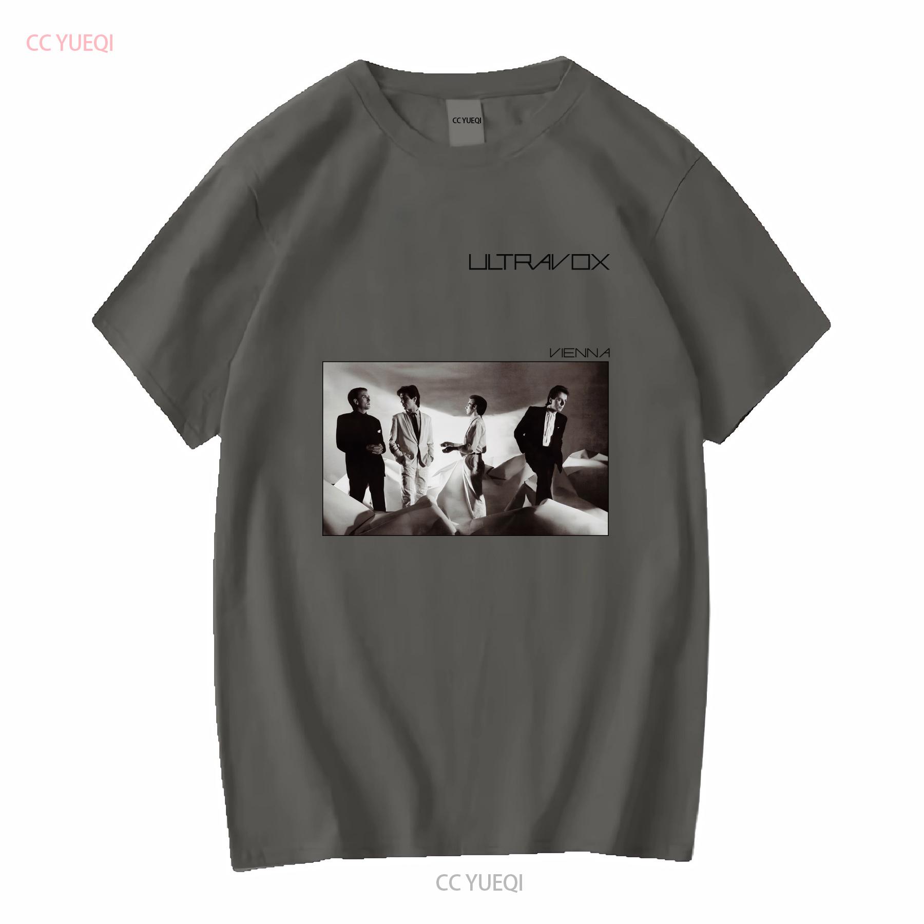 Cotton T Shirt Ultravox Vienna Music Chris Cross Warren Cann Billy Currie vintage Washed graphic Casual streetwear Stretched 4XL
Cotton T Shirt Ultravox Vienna Music Chris Cross Warren Cann Billy Currie vintage Washed graphic Casual streetwear Stretched 4XL