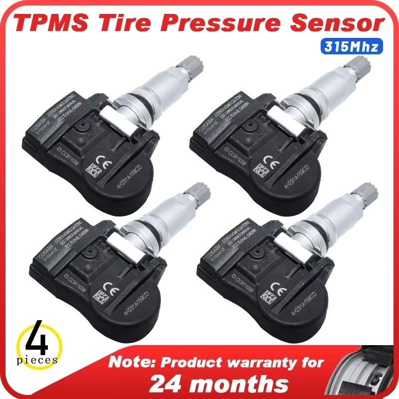 4Pcs 315Mhz New TPMS Tire Pressure Monitoring Sensor For Jaguar 04-15 Xf Xfr X-Type Xk Xkr Xj8 Xjr C2C41656 4H231A159CE YB06T1D
4Pcs 315Mhz New TPMS Tire Pressure Monitoring Sensor For Jaguar 04-15 Xf Xfr X-Type Xk Xkr Xj8 Xjr C2C41656 4H231A159CE YB06T1D