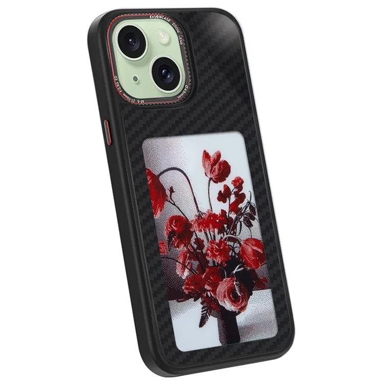 Чехол для iPhone 13 с индивидуальным рисунком, чехол для телефона с текстурой из углеродного волокна, 3-цветный чехол с электронными чернилами, дисплей
Чехол для iPhone 13 с индивидуальным рисунком, чехол для телефона с текстурой из углеродного волокна, 3-цветный чехол с электронными чернилами, дисплей