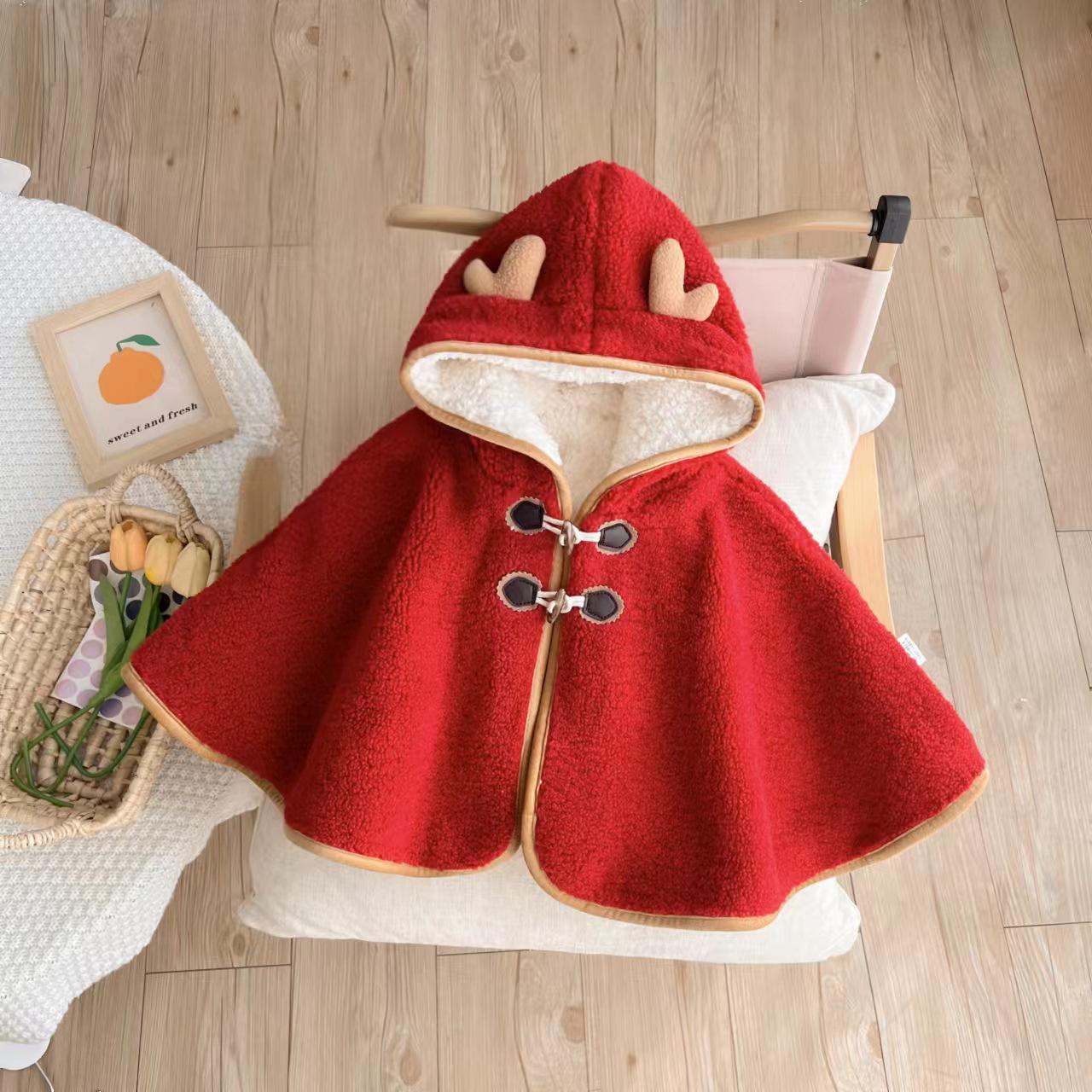 Супер милий плюшевий дитячий плащ-пальто на осінь та зиму
Супер милий плюшевий дитячий плащ-пальто на осінь та зиму