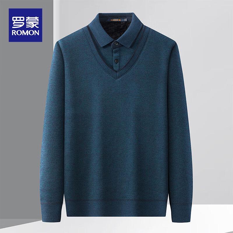 Romon Men s Collared Long-Sleeve Top L
Romon Men s Collared Long-Sleeve Top L