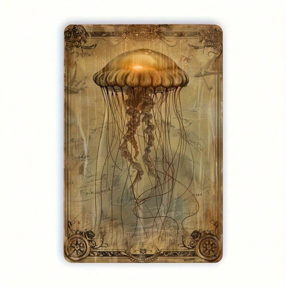 Metal Wall Art Decor, Vintage Tin Sign for Home Wall Hanging 20x30cm
Metal Wall Art Decor, Vintage Tin Sign for Home Wall Hanging 20x30cm