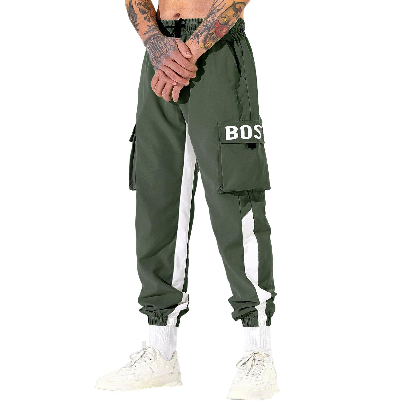 Повседневные спортивные брюки мужские свободные длинные вставки фитнес бег тренировочные брюки XL
Повседневные спортивные брюки мужские свободные длинные вставки фитнес бег тренировочные брюки XL