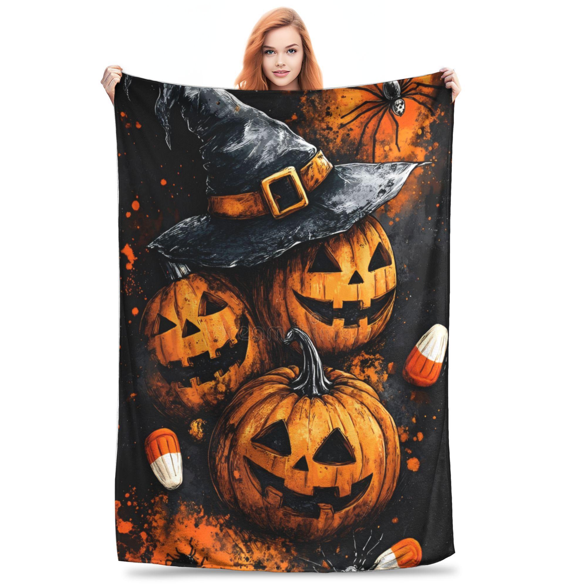 Halloween Kids Orange Cute Ghost Plush Blanket Kids Flannel Throw Blanket For Outdoor Super Warm Quality Bedspread Gift 75x90cm
Halloween Kids Orange Cute Ghost Plush Blanket Kids Flannel Throw Blanket For Outdoor Super Warm Quality Bedspread Gift 75x90cm