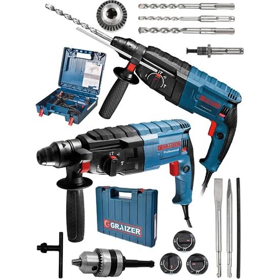 Graizer German 9010 Xdrive Стальная коробка передач Медная обмотка Перфоратор Hilti Drill + 5 шт. Запасные биты
Graizer German 9010 Xdrive Стальная коробка передач Медная обмотка Перфоратор Hilti Drill + 5 шт. Запасные биты