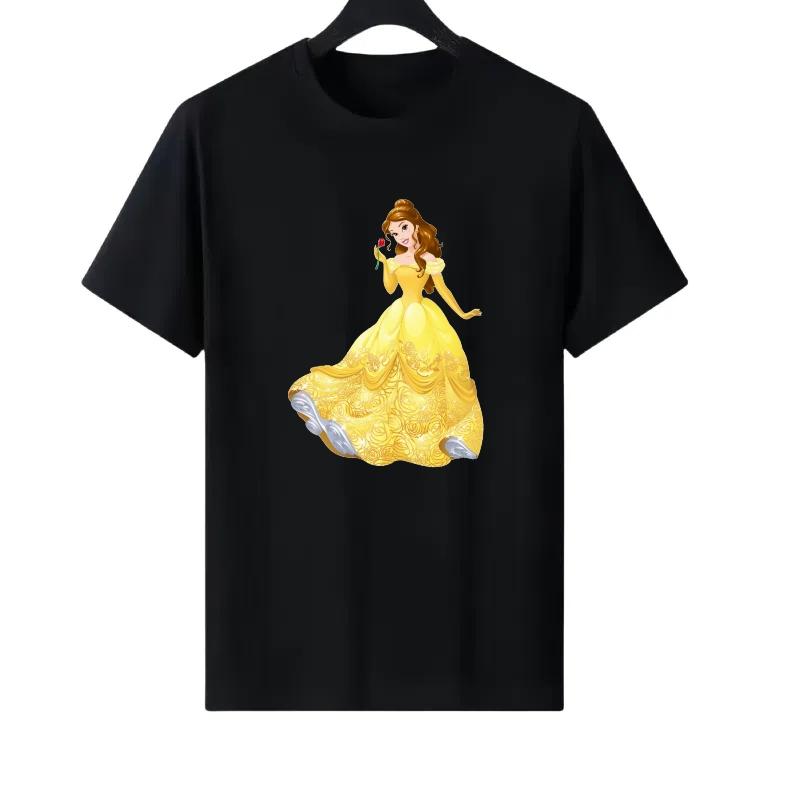 Disney Beauty And The Beast Pattern Woman Fashion Parent-child Clothing Cartoon Children s Short Sleeves T-Shirt Blouses 130
Disney Beauty And The Beast Pattern Woman Fashion Parent-child Clothing Cartoon Children s Short Sleeves T-Shirt Blouses 130