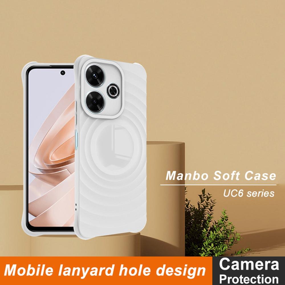 IMAK UC-6 Series for Xiaomi Redmi 13 5G/4G/Poco M6 4G/Redmi Note 13R 5G TPU Case Matte Phone Cover Matte Black
IMAK UC-6 Series for Xiaomi Redmi 13 5G/4G/Poco M6 4G/Redmi Note 13R 5G TPU Case Matte Phone Cover Matte Black