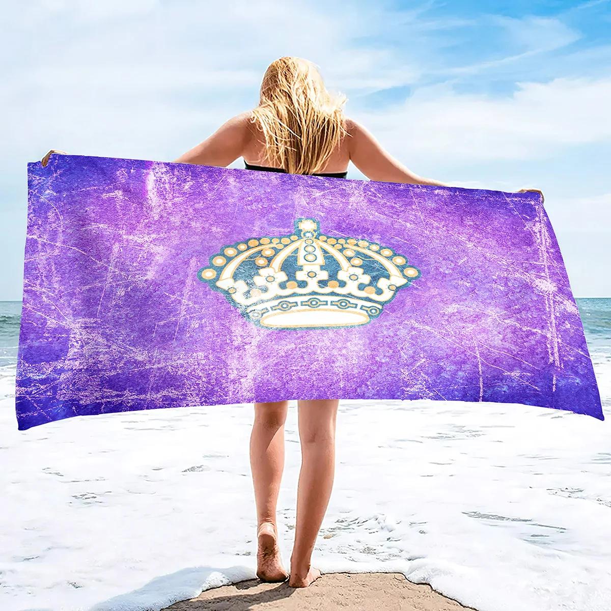 Beach Towels for Adults Crown Print Lightweight Sand Free Super Soft Fast Drying Swim Towels for The Swimming Sports Beach Gym W40*H60(CM)
Beach Towels for Adults Crown Print Lightweight Sand Free Super Soft Fast Drying Swim Towels for The Swimming Sports Beach Gym W40*H60(CM)