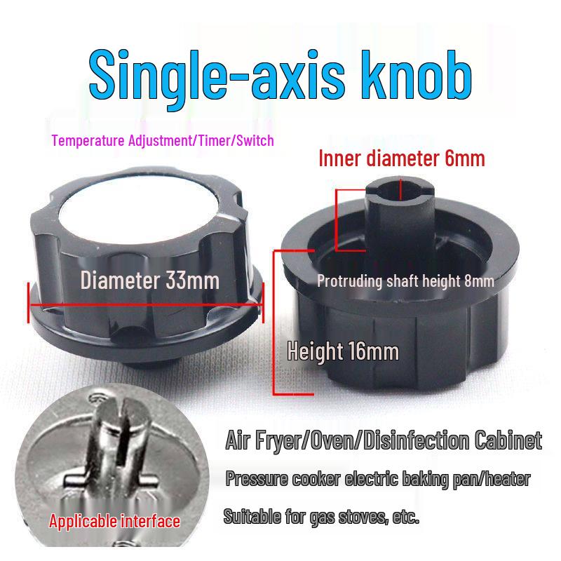 Electric Oven & Air Fryer Timer Knob - Pressure Cooker & Cabinet Accessories
Electric Oven & Air Fryer Timer Knob - Pressure Cooker & Cabinet Accessories