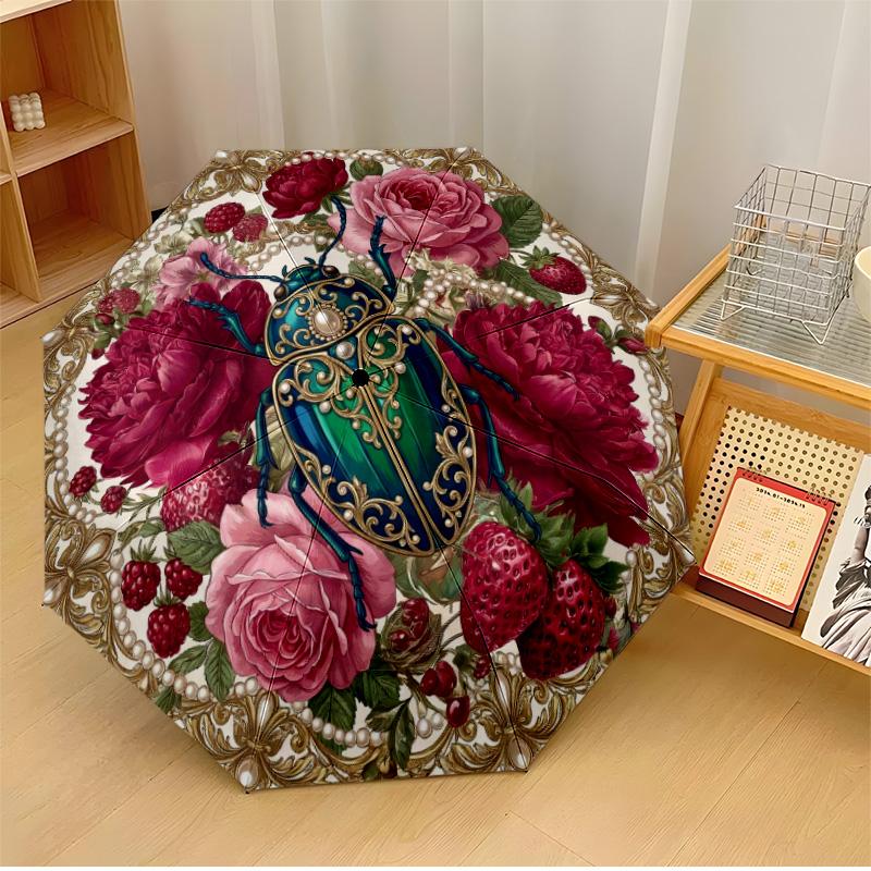 Golden Spider Web Design Printed umbrella windproof folding umbrella portable sun and rain umbrella suitable for gifting
Golden Spider Web Design Printed umbrella windproof folding umbrella portable sun and rain umbrella suitable for gifting