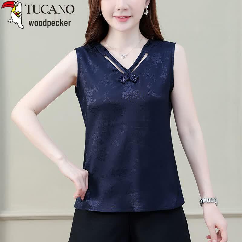 Women s New Chinese Style Textured Sleeveless Top 44
Women s New Chinese Style Textured Sleeveless Top 44