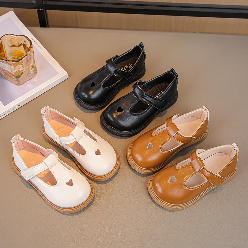 Girls Princess Leather Shoes Toddlers Baby Kids Flats T-strap Cut-outs with Heart Hollow Cute Sweet Soft 2024 Spring Autumn New 21
Girls Princess Leather Shoes Toddlers Baby Kids Flats T-strap Cut-outs with Heart Hollow Cute Sweet Soft 2024 Spring Autumn New 21