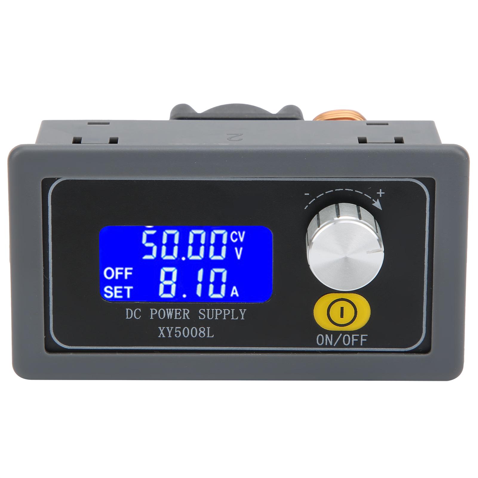 Power Supply CNC Adjustable Constant Voltage Current Regulator 8A 400W DC6.0‑55V XY5008L
Power Supply CNC Adjustable Constant Voltage Current Regulator 8A 400W DC6.0‑55V XY5008L
