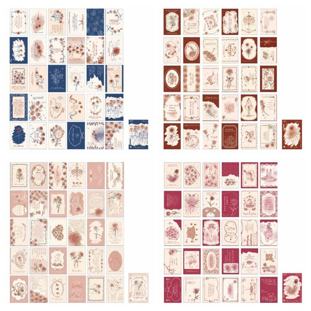 30pcs/set Vintage Series Wall Poster Greeting Cards Colorful Room Posters Decor Home Decoration рожевий
30pcs/set Vintage Series Wall Poster Greeting Cards Colorful Room Posters Decor Home Decoration рожевий