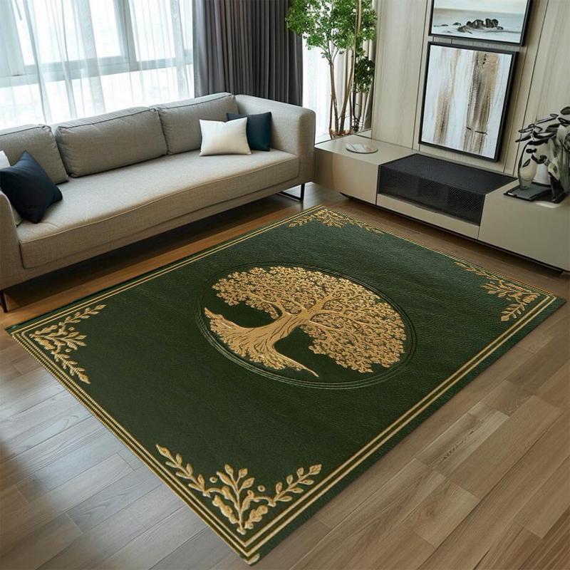 Artistic Tree of Life Carpet Silver & Gold Elegant Design Non-slip Soft Mat for Home Living Room Bedroom Decor 40X60cm
Artistic Tree of Life Carpet Silver & Gold Elegant Design Non-slip Soft Mat for Home Living Room Bedroom Decor 40X60cm