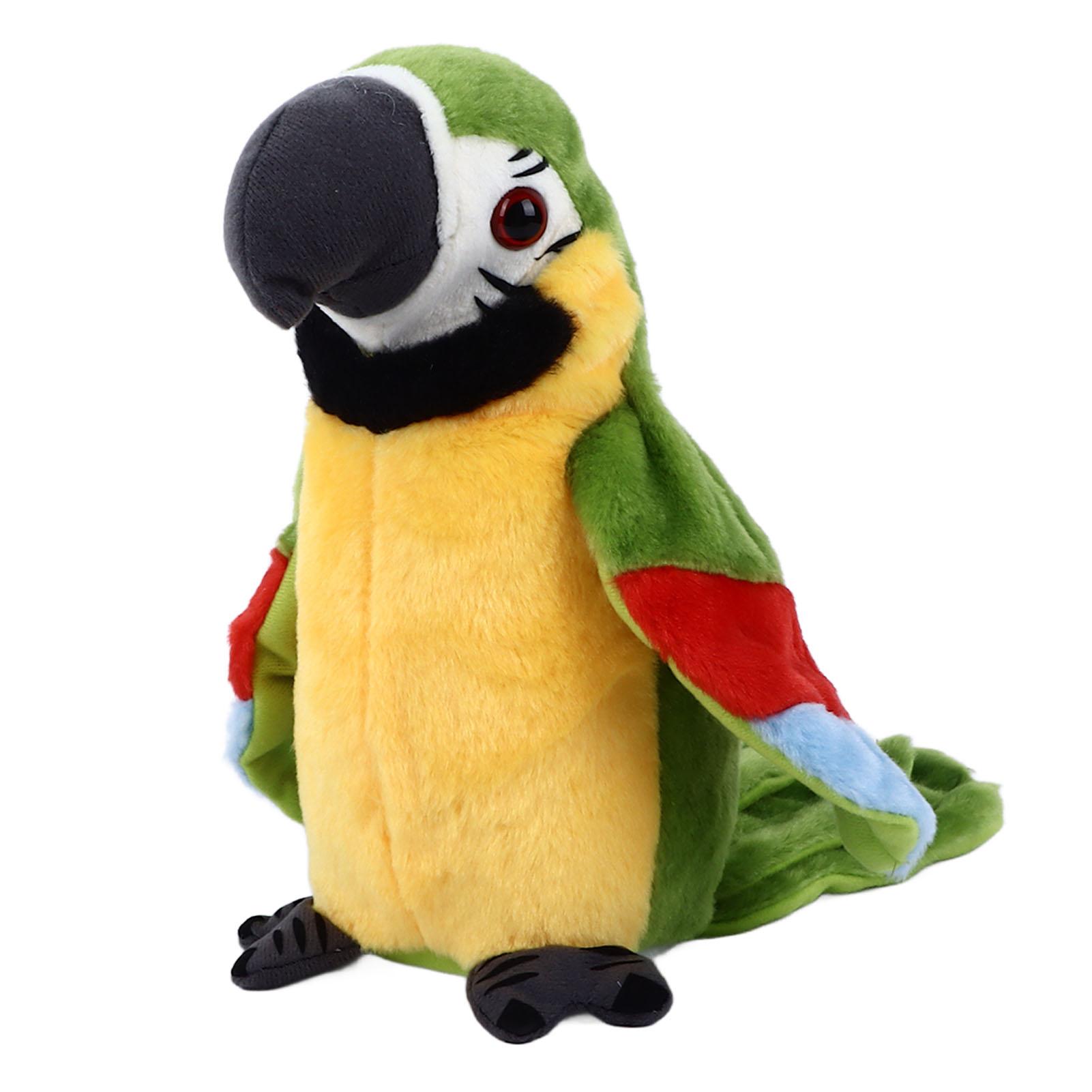 Electric Talking Parrot Plush Toy Soft Record Vocals Interactive Voice Talking Parrot Green
Electric Talking Parrot Plush Toy Soft Record Vocals Interactive Voice Talking Parrot Green