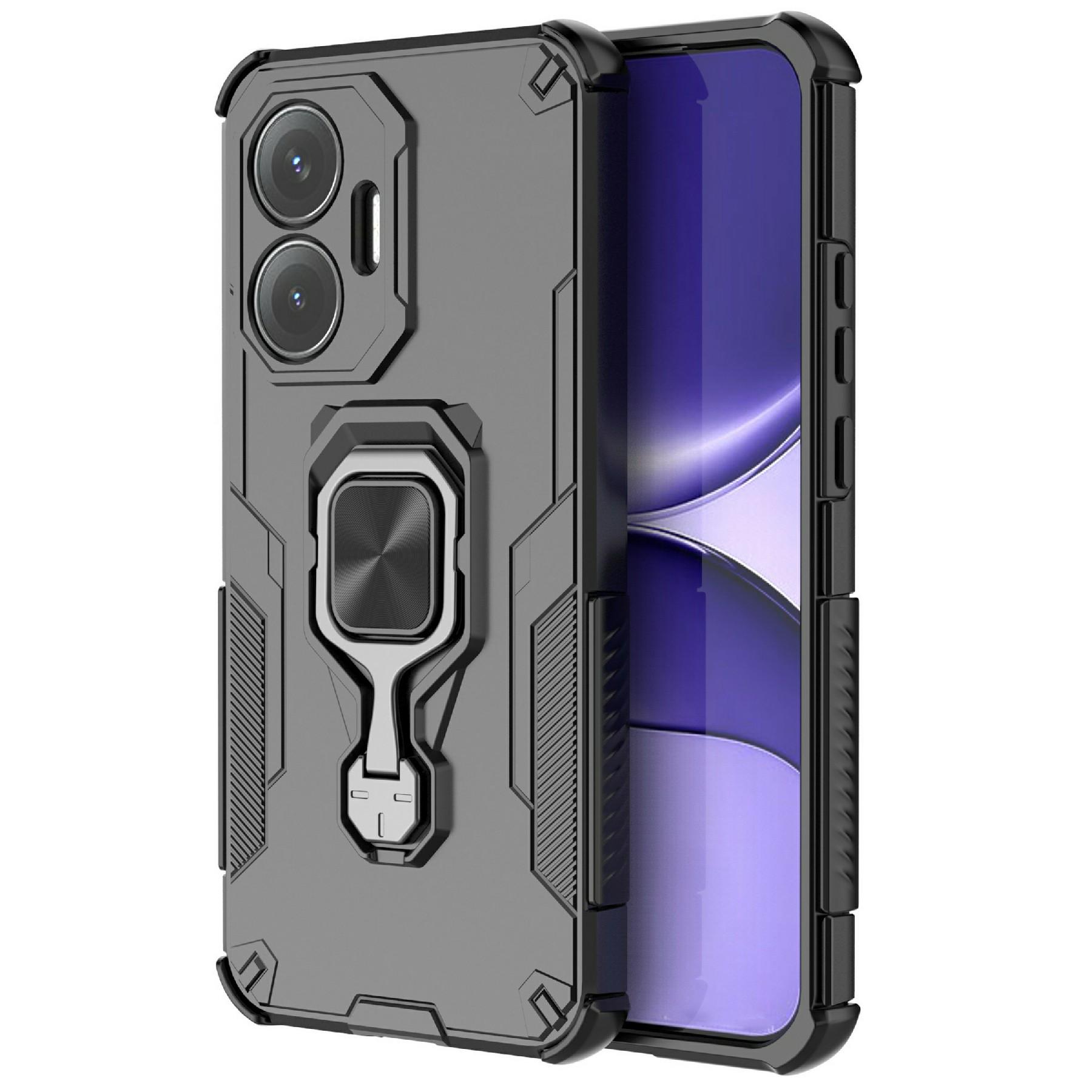 For Xiaomi Poco F7 5G/Redmi Turbo 4 Pro 5G Case Rotatable Ring Kickstand PC+TPU Shockproof Phone Cover Black
For Xiaomi Poco F7 5G/Redmi Turbo 4 Pro 5G Case Rotatable Ring Kickstand PC+TPU Shockproof Phone Cover Black