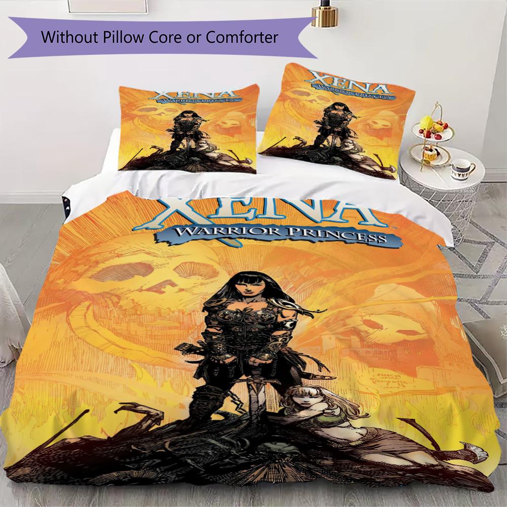 Xena Warrior Pattern Bedding uilt Set uilt Cover Pillowcase Home Decoration Birthday Gift (1 * duvet cover + 2 * pillowcase without core)252 135x200cm
Xena Warrior Pattern Bedding uilt Set uilt Cover Pillowcase Home Decoration Birthday Gift (1 * duvet cover + 2 * pillowcase without core)252 135x200cm