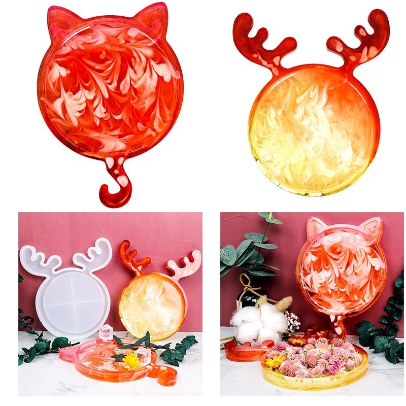 DIY лоток для хранения головы кошки, силиконовые формы, цементная штукатурка ручной работы, Рождественские рога лося, ювелирные изделия, тарелка для хранения, форма для декора
DIY лоток для хранения головы кошки, силиконовые формы, цементная штукатурка ручной работы, Рождественские рога лося, ювелирные изделия, тарелка для хранения, форма для декора