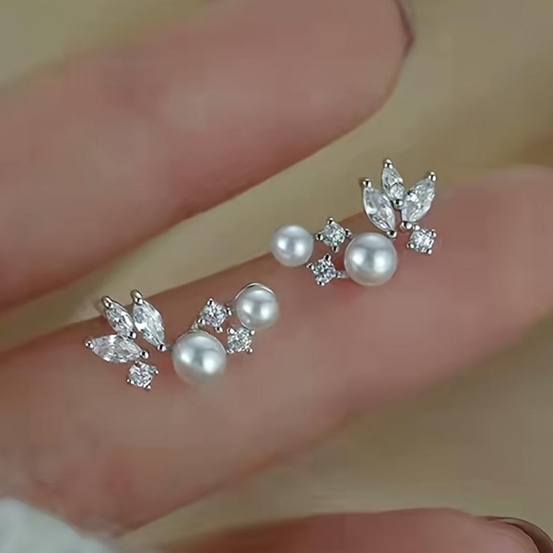 Faux Pearl Branch Leaf Stud Earrings for Women Elegant Delicate Botanical Jewelry for Party Banquet золотой
Faux Pearl Branch Leaf Stud Earrings for Women Elegant Delicate Botanical Jewelry for Party Banquet золотой