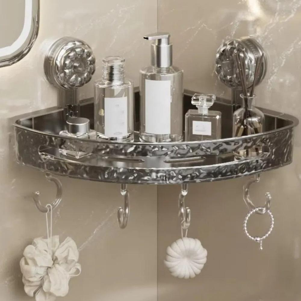 Convenient Bathroom Corner Storage Shelf Punch-free Cosmetic Holder Durable Storage Rack Bathroom сірий
Convenient Bathroom Corner Storage Shelf Punch-free Cosmetic Holder Durable Storage Rack Bathroom сірий