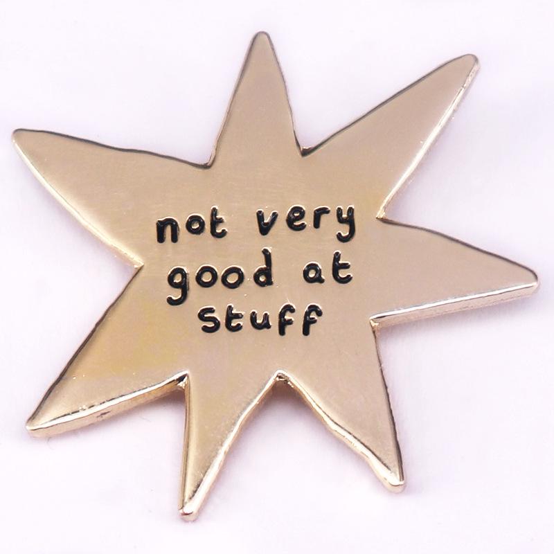 Gold Star Badge: Enamel Pin for Non-Crafters
Gold Star Badge: Enamel Pin for Non-Crafters