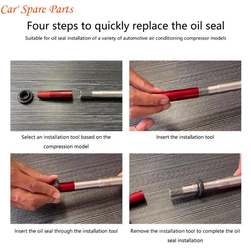 Y4UA Efficient 7 Piece Automotive Air Conditioning Compressor Oil Seal Removal Installation Tool for Quick & Precise Fit China Mainland
Y4UA Efficient 7 Piece Automotive Air Conditioning Compressor Oil Seal Removal Installation Tool for Quick & Precise Fit China Mainland