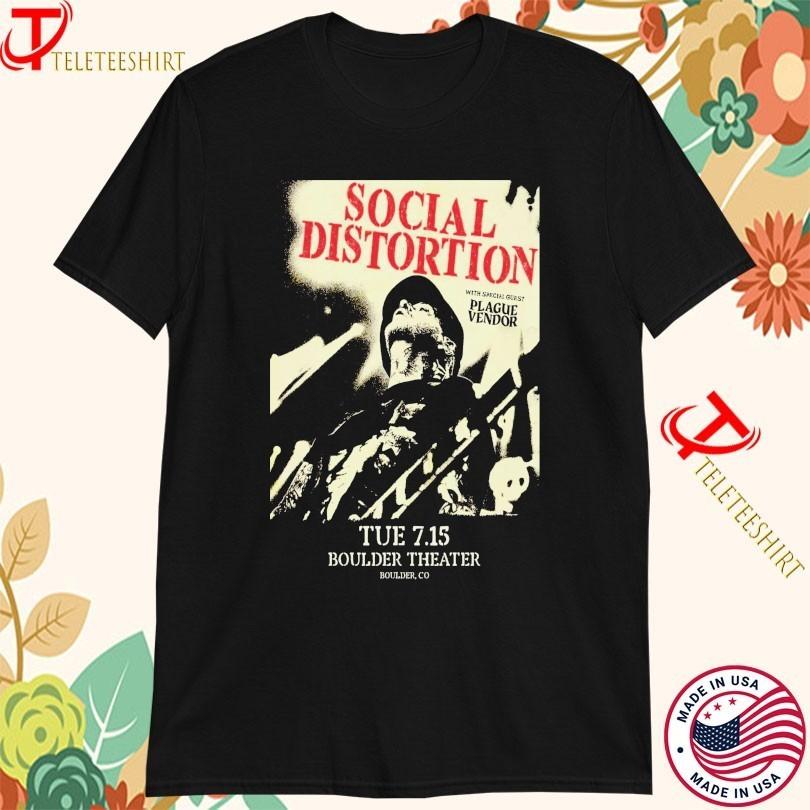 Social Distortion Jul 15 2025 In Boulder CO T-shirt S-5Xl Unisex T-Shirt XXXL
Social Distortion Jul 15 2025 In Boulder CO T-shirt S-5Xl Unisex T-Shirt XXXL