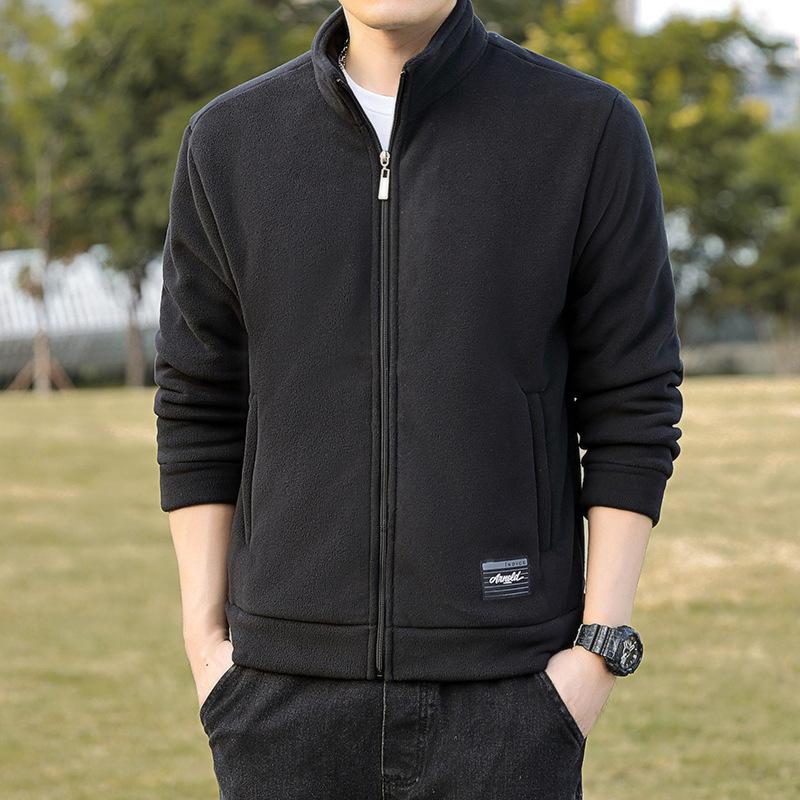 Men s Standing Collar Casual Cardigan Fleece Jacket Plus Velvet Thickened Warm Fleece Jacket 5XL
Men s Standing Collar Casual Cardigan Fleece Jacket Plus Velvet Thickened Warm Fleece Jacket 5XL