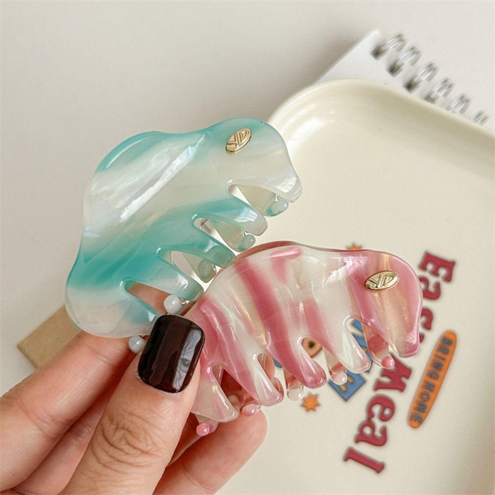Colorful Cloud Shape Shark Clip Sweet Hair Clip Fashion Fresh Acetate Hair Claw Female зелений
Colorful Cloud Shape Shark Clip Sweet Hair Clip Fashion Fresh Acetate Hair Claw Female зелений