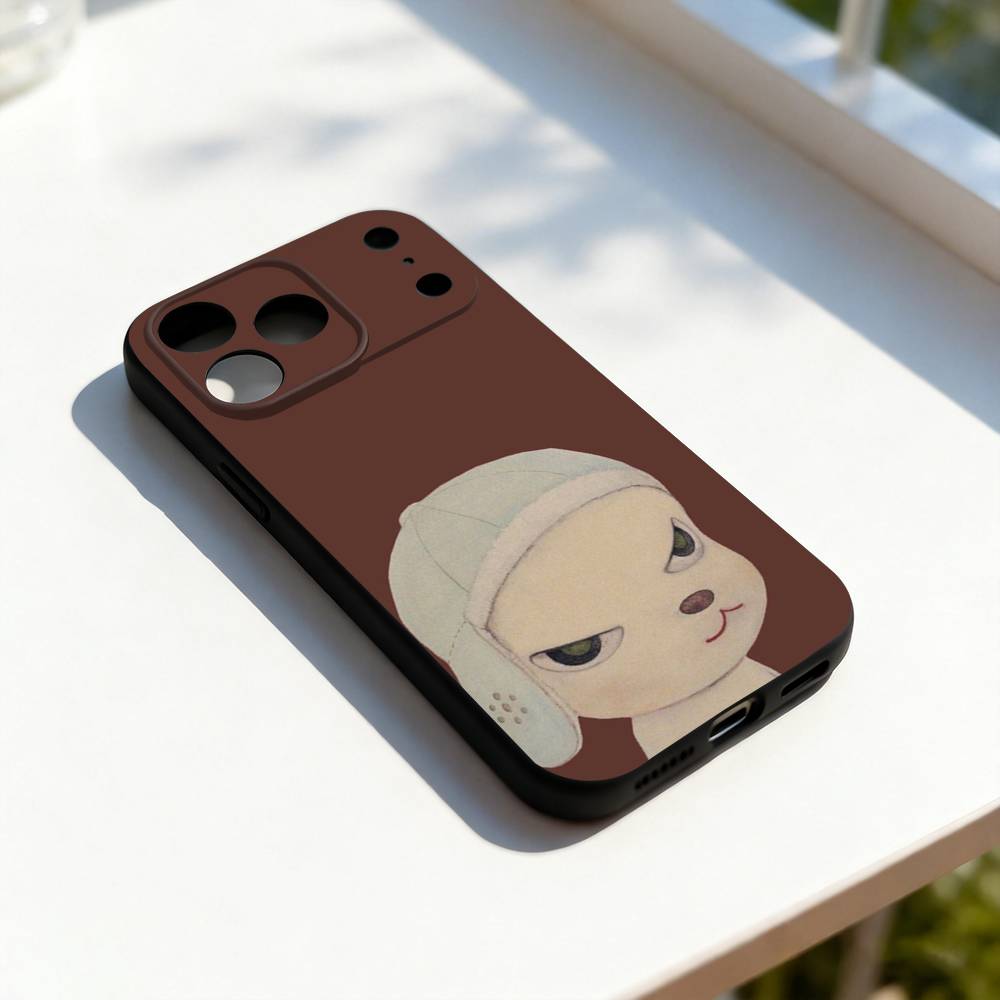Y-Yoshitomos Art N-Nara Cute Phone Case Silicone Black Soft For iPhone 17,16,15,14,13,12,11,Pro,Max,Plus,E,SE4,Air,Mini iPhone17promax
Y-Yoshitomos Art N-Nara Cute Phone Case Silicone Black Soft For iPhone 17,16,15,14,13,12,11,Pro,Max,Plus,E,SE4,Air,Mini iPhone17promax