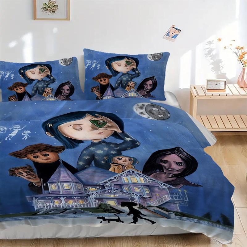 Addams Family Halloween Night Bedding Set - 3 Piece Comforter Cover Gift for Bedroom,Includes No InsertB139 135x200cm
Addams Family Halloween Night Bedding Set - 3 Piece Comforter Cover Gift for Bedroom,Includes No InsertB139 135x200cm