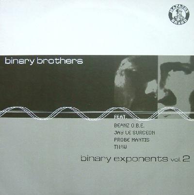 12inch Record BINARY BROTHERS - Binary Exponents Vol. 2 CHET003 Mapache Brand 1999 UK Rap & Hip-Hop/R&B Used
12inch Record BINARY BROTHERS - Binary Exponents Vol. 2 CHET003 Mapache Brand 1999 UK Rap & Hip-Hop/R&B Used