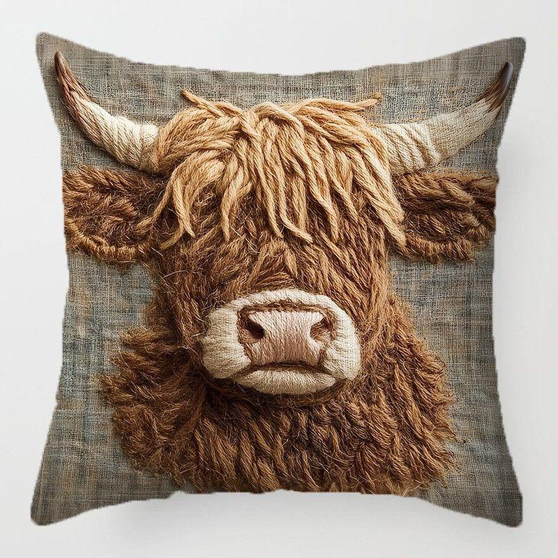 Cow Print Square Pillowcase Vintage Botanical Floral Pillow Covers Embroidery Decorative Pillowcase Home Decor For Bedroom Living Room One Size коричневий
Cow Print Square Pillowcase Vintage Botanical Floral Pillow Covers Embroidery Decorative Pillowcase Home Decor For Bedroom Living Room One Size коричневий