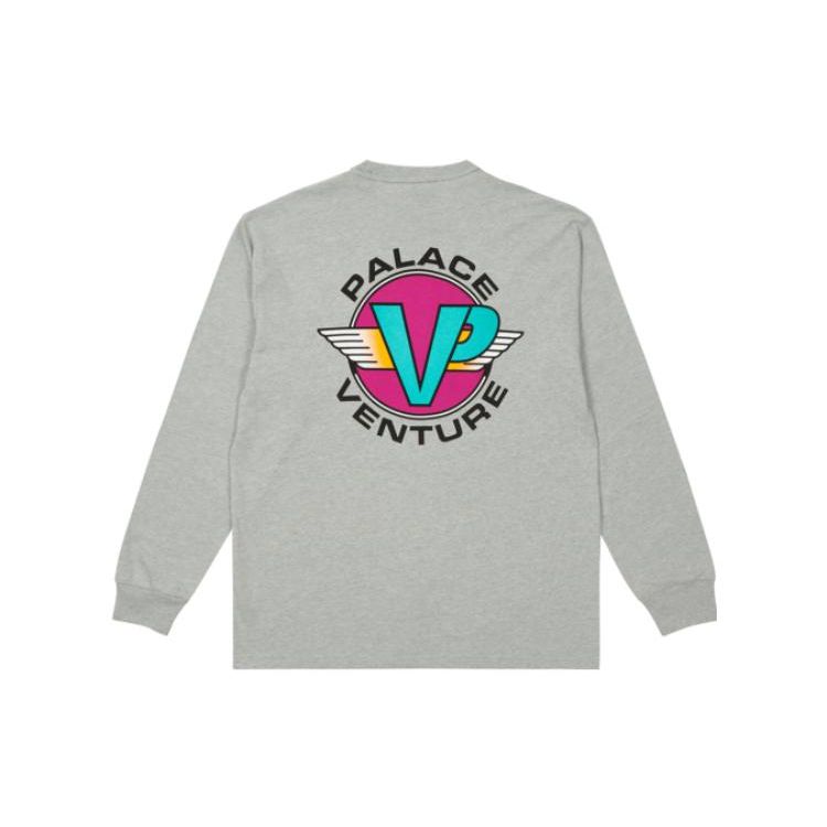 Palace Venture Long-Sleeve Grey Marl Men Tops P22LS037 S
Palace Venture Long-Sleeve Grey Marl Men Tops P22LS037 S