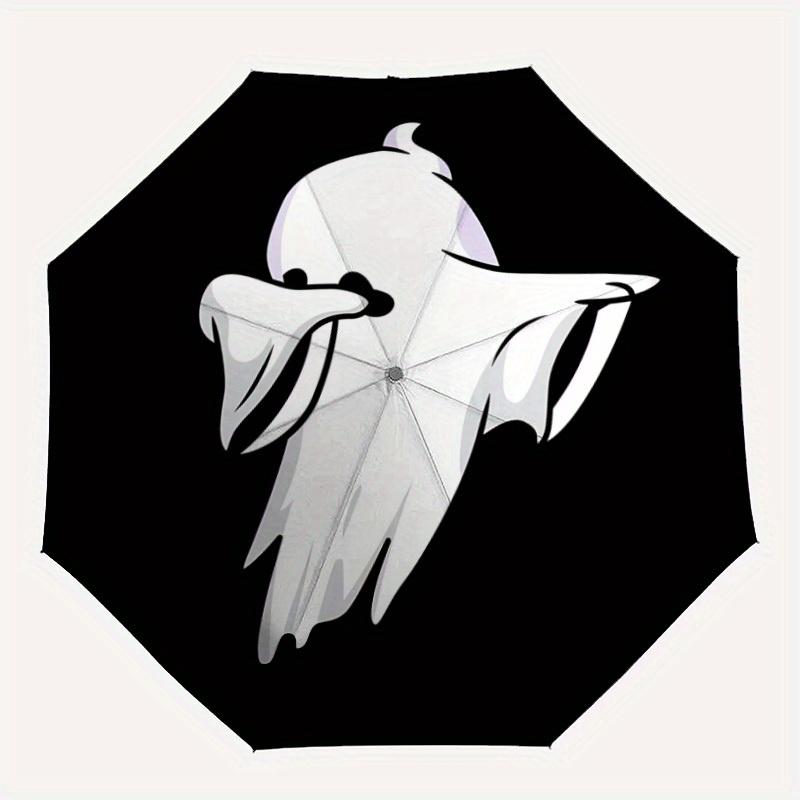 1pc Ghost Spirit Automatic Open/Close, Foldable Compact Umbrella with 8-Rib Shaft, Perfect Gift For Men And Women, Casual Style, Vibrant Mot
1pc Ghost Spirit Automatic Open/Close, Foldable Compact Umbrella with 8-Rib Shaft, Perfect Gift For Men And Women, Casual Style, Vibrant Mot