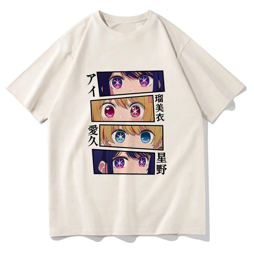 Oshi No Ko Ai Hoshino футболка унисекс Harajuku эстетическая футболка Kawaii унисекс аниме Unisexga мультфильм милая хлопковая футболка с рисунком песочного цвета унисекс
Oshi No Ko Ai Hoshino футболка унисекс Harajuku эстетическая футболка Kawaii унисекс аниме Unisexga мультфильм милая хлопковая футболка с рисунком песочного цвета унисекс