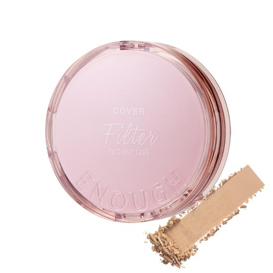 Enough Filter Two Way Cake (Blur / Pure / Cover) SPF28 PA++ 12g + Refill 12g (9 Options) # Cover No.23 x 1pcs
Enough Filter Two Way Cake (Blur / Pure / Cover) SPF28 PA++ 12g + Refill 12g (9 Options) # Cover No.23 x 1pcs