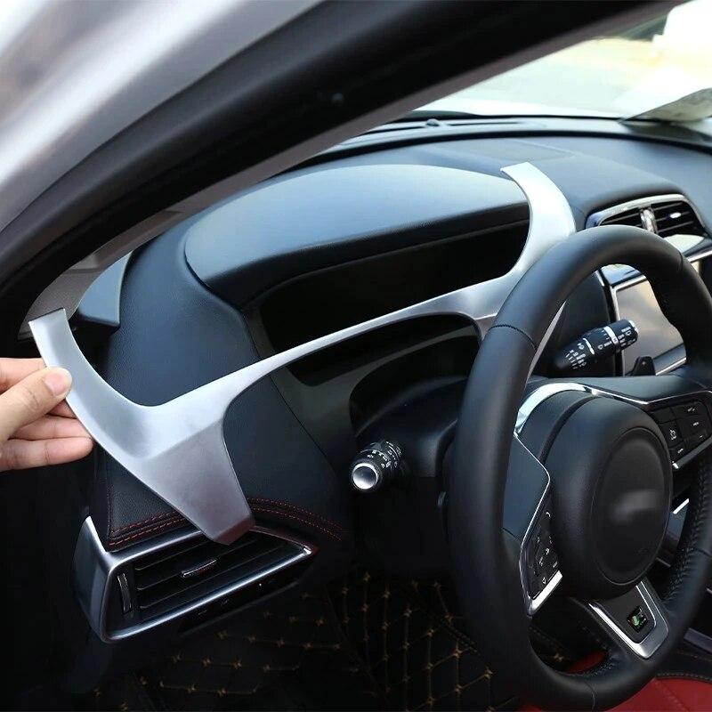 Приладова панель автомобіля з АБС-пластику, прикраса рами, накладка, підходить для Jaguar F-Pace f pace X761 2016, аксесуари для салону автомобіля For left hand drive срібний
Приладова панель автомобіля з АБС-пластику, прикраса рами, накладка, підходить для Jaguar F-Pace f pace X761 2016, аксесуари для салону автомобіля For left hand drive срібний