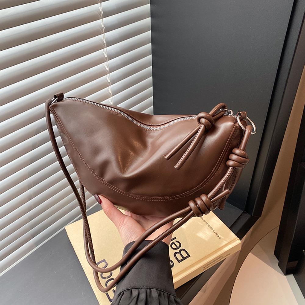 PU Material Zipper 2026 High Quality Shoulder Bag Solid Color Simple Fashiable Crossbody Bag Soft Western Style Underarm bag кавовий
PU Material Zipper 2026 High Quality Shoulder Bag Solid Color Simple Fashiable Crossbody Bag Soft Western Style Underarm bag кавовий