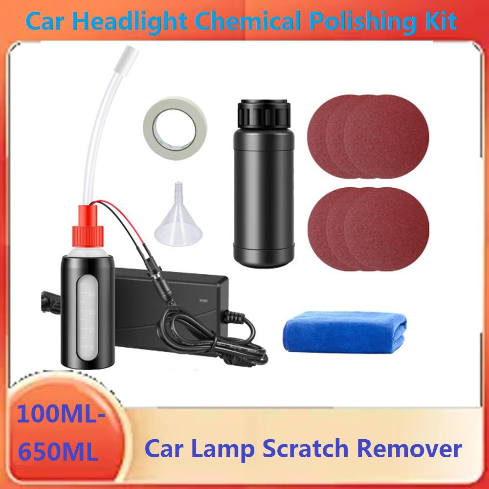 100ML Car Headlight Polish Kit Car Headlight Renovation Kit Refurbishmen Repair Hydrophobic Headlight Restoration Kit 100ML 150G Fluid
100ML Car Headlight Polish Kit Car Headlight Renovation Kit Refurbishmen Repair Hydrophobic Headlight Restoration Kit 100ML 150G Fluid