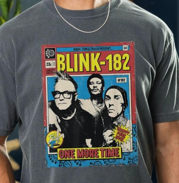 Blink 182 One More Time T-Shirt Punk Rock Band on Premium Comfort Colors Tee 4XL
Blink 182 One More Time T-Shirt Punk Rock Band on Premium Comfort Colors Tee 4XL