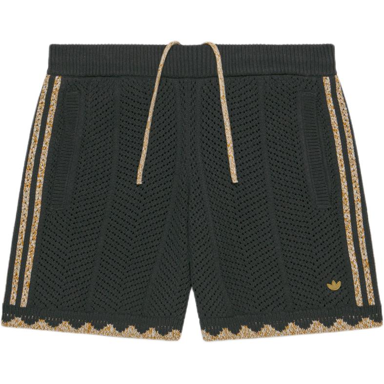 Adidas Originals X CLOT Collaboration Gender Neutral Crochet Shorts By Edison Chen Unisex Shorts Carbon-Black JP1600 S
Adidas Originals X CLOT Collaboration Gender Neutral Crochet Shorts By Edison Chen Unisex Shorts Carbon-Black JP1600 S