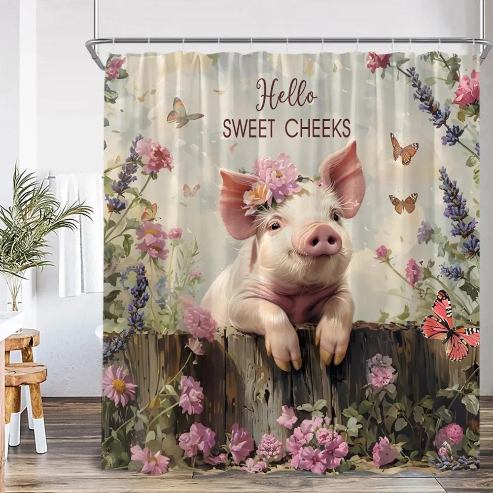 Funny Animal Cartoon Shower Curtain Bathing Dog Farm Animals Farmhouse Bathroom Decor Kid Child Polyester Bath Curtain With Hook W60H190(CM)-1 Pcs
Funny Animal Cartoon Shower Curtain Bathing Dog Farm Animals Farmhouse Bathroom Decor Kid Child Polyester Bath Curtain With Hook W60H190(CM)-1 Pcs