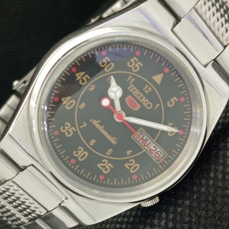 USED VINTAGE SEIKO 5 AUTO 7009A JAPAN MENS D/D BLACK WATCH 587f-a309631-2 SKU587f-a309631
USED VINTAGE SEIKO 5 AUTO 7009A JAPAN MENS D/D BLACK WATCH 587f-a309631-2 SKU587f-a309631