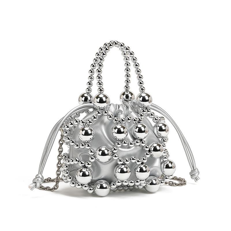 Handmade Beaded Bag For Women Luxury Hollow-out Woven Bead Party Mini Handbag Exquisite Women s Clutch Bag 17.5x14x8cm
Handmade Beaded Bag For Women Luxury Hollow-out Woven Bead Party Mini Handbag Exquisite Women s Clutch Bag 17.5x14x8cm